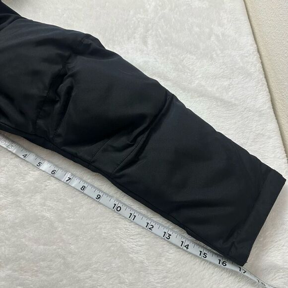 Zero Xposure Girls 16 Black Puffer Snowboard Hooded Jacket Black Pink Winter - Picture 12 of 14